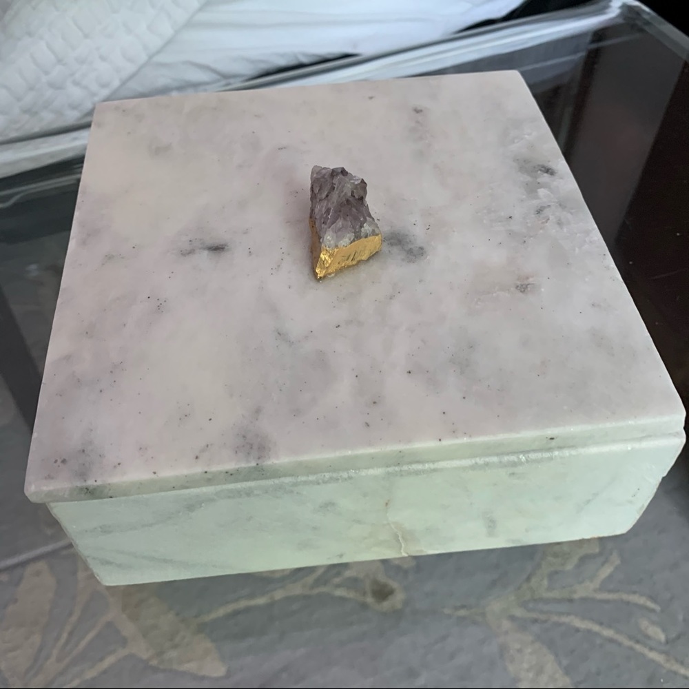 Gemstone jewelry box